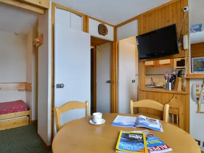 Appartement à Belle Plagne, Studio fonctionnel 3/4 pers, au pied des pistes - L958168