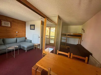 Appartement à Belle Plagne, Studio cosy au pied des pistes à Belle Plagne avec balcon - L896921