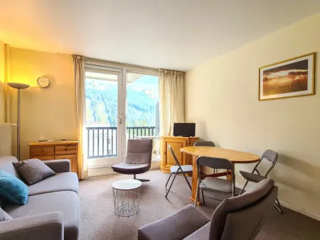 Appartement à Flaine, Studio confort avec balcon sud, proche pistes et commerces, équipements pour 4 personnes - L896967