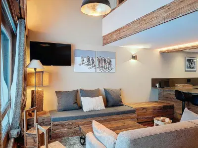 Chalet à Val d'Isère, Chalet cosy au pied des pistes avec parking et WiFi - L851417