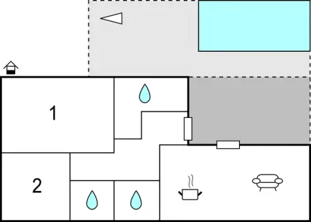 Location Maison 6 personnes à Vir - Photo 37