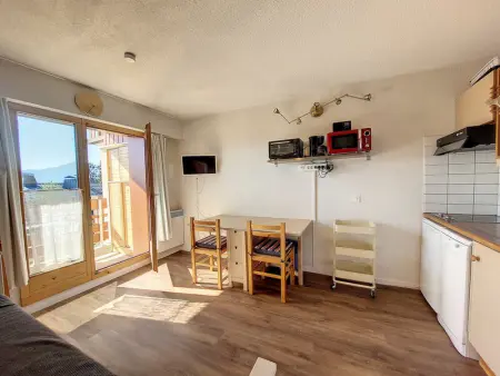 Studio rénové proche des pistes avec balcon et coin montagne pour 4 pers. à La Rosière - Photo 2