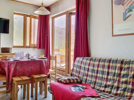 Appartement à Les Menuires, Appartement cosy au pied des pistes avec balcon – 5 personnes, 32 m² - L947307
