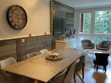 Appartement rénové 7/8 pers, au calme avec balcon, parking et wifi inclus, au centre de la station - Photo 1