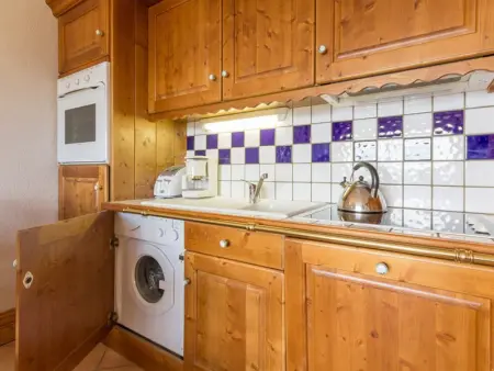 Appartement cosy au calme avec balcon, skis aux pieds, parking, WiFi gratuit - Arc 1800 - Photo 3