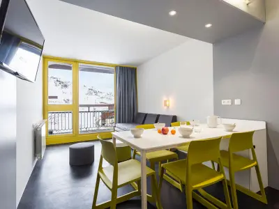 Appartement à Les Arcs 2000, Studio rénové avec accès direct aux pistes, résidence calme - L897159