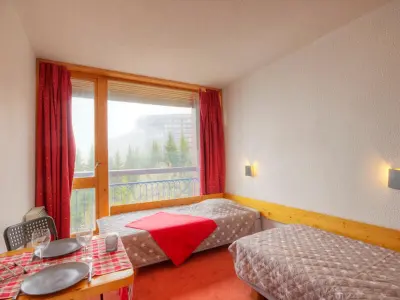 Appartement à Les Arcs 1800, Studio cosy proche centre, balcon - L897208