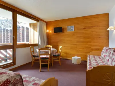 Appartement à Plagne Bellecôte, Studio agréable près des pistes avec balcon - L962256