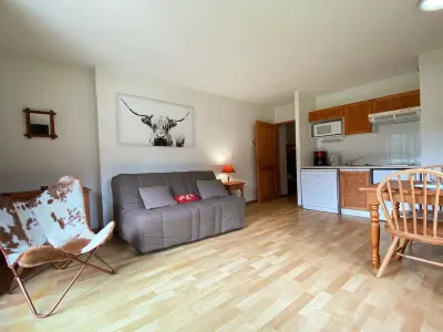 Appartement à Samoëns, Studio à Samoëns avec piscines, sport, parking et animaux acceptés - L897449