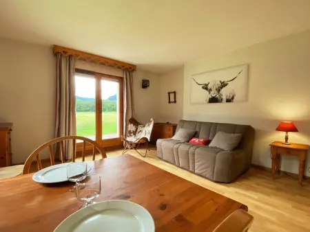 Studio calme avec piscines, animaux admis et parking à Samoëns - Photo 1