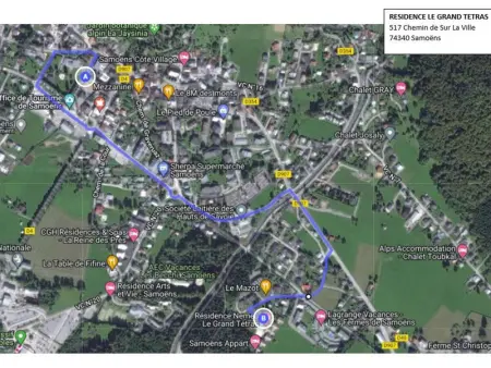 Studio calme avec piscines, animaux admis et parking à Samoëns - Photo 20