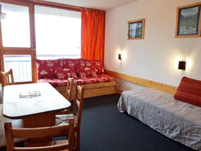 Appartement à Les Arcs 1800, Studio cosy Les Arcs 1800, 5 pers, balcon, proche pistes, Wifi inclus - L897536