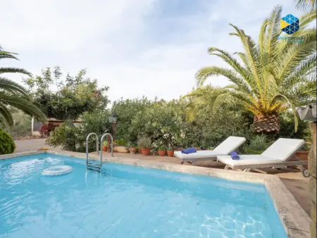 Location de Vacances à Llucmajor : Maison Rustique avec Jardin, Piscine et Aires de Jeux - Photo 2
