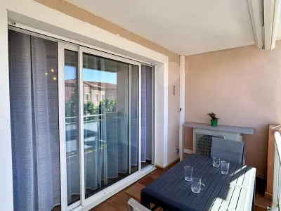 Appartement à Le Barcarès, Appartement T3 avec Piscine, Terrasse et Parking Privé, à 900m de la Plage - Le Barcarès - L897670