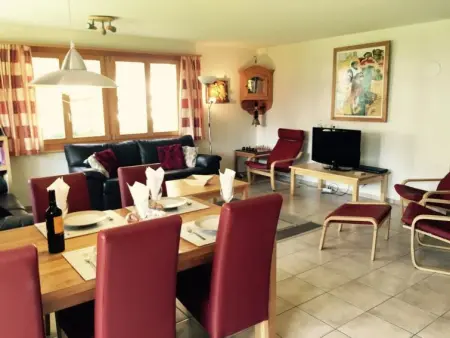 Alpine Retreat, Appartement 4 personnes à Adelboden - Photo 5