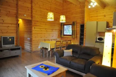 Abri Vert, Chalet moderne en bois avec cuisinière, situé en forêt - Photo 1