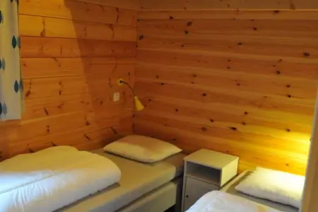 Abri Vert, Chalet moderne en bois avec cuisinière, situé en forêt - Photo 8