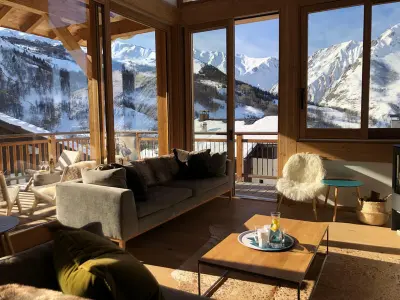 Chalet à Saint Martin de Belleville, Chalet en pied de piste · Wifi gratuit · Parking couvert - N°852502