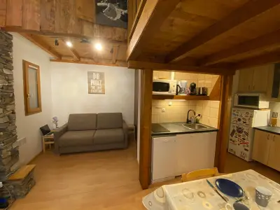 Appartement à La Plagne Montalbert , Studio de charme rénové aux pieds des pistes - N°897843