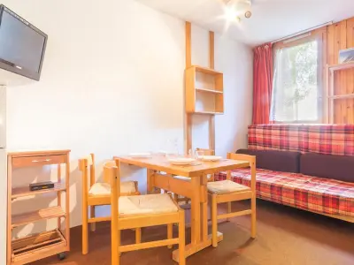 Appartement à La Plagne Montchavin Les Coches, Studio Fonctionnel avec Terrasse – Proche Pistes et Centre Station – Casier à Skis – Animaux Admis - N°963808