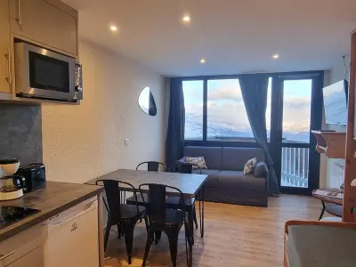 Appartement à Plagne Aime 2000, Studio fonctionnel aux pieds des pistes - L963425