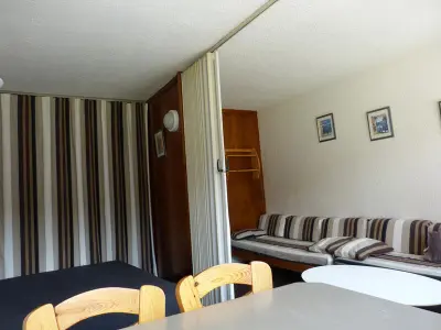 Appartement à La Plagne, Studio fonctionnel skis aux pieds avec terrasse - L898040