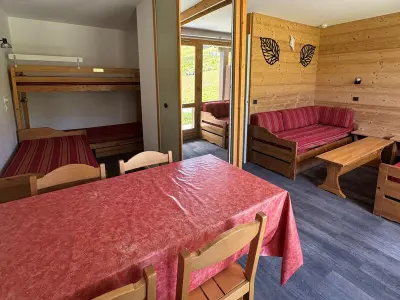 Appartement à Belle Plagne, Studio fonctionnel 4 pers, accès pistes, terrasse - L898236