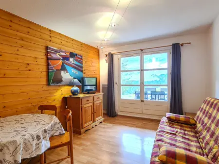 Appartement à Flaine, Studio Sud Confort avec Terrasse à Flaine - L898243