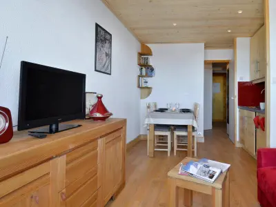 Appartement à Belle Plagne, Studio rénové au pied des pistes avec balcon et animaux admis - L898284