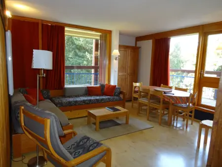 Appartement à Les Arcs 1800, Charmant 3 pièces avec balcon, skis aux pieds, cœur de Charvet - 6 pers., animaux acceptés - L965095