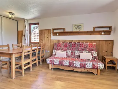 Appartement à La Tania, Appartement skis aux pieds à La Tania - 6 pers, 2 pièces cabine, balcon, proche commerces, navette - N°898509