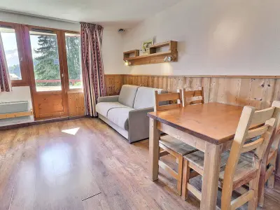 Appartement à La Tania, Appartement skis aux pieds à La Tania - 2 pièces, 4 pers, avec balcon, proche centre station - L898528