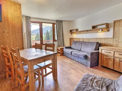 Appartement à La Tania, Appartement cosy à La Tania - 2 Pièces, 4 pers, skis aux pieds, proche centre et remontées mécaniques - N°898529