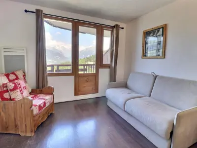 Appartement à La Tania, Appartement 2 Pièces pour 4 Pers. - La Tania, idéalement situé skis aux pieds, 31m², Balcon Est - L898533