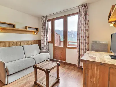 Appartement à La Tania, Charmant 2 Pièces avec Balcon à La Tania - Résidence Skis aux Pieds - L898537