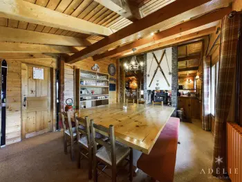 Chalet in Montvalezan La Rosière,Chalet savoyard pour 14 pers avec cheminée et balcon à La Rosière FR-1-398-647 N°853526