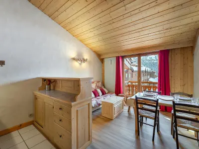 Appartement à Courchevel 1650, Studio cosy proche front de neige avec mezzanine - 4 pers - L898614