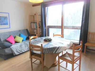 Appartement à Le Corbier, Appartement Pied des Pistes avec Balcon et Piscine Chauffée - L940662