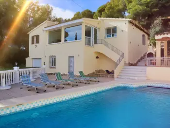 Villa in Altea,Superbe villa moderne avec piscine privée, clim et Wi-Fi à Altea ES-166-3 N°853573