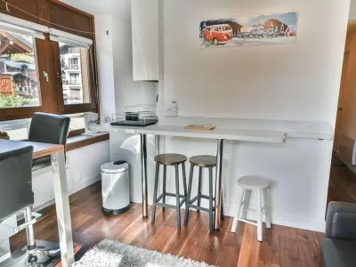 Appartement à Les Gets, Studio Cabine Rénové Centre Village - 28m² - Balcon - 3 Pers - Parking - Les Gets - L898650