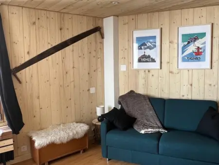 Appartement à Tignes, Studio 4 pers. proche pistes et commerces, balcon, animaux acceptés - L898709