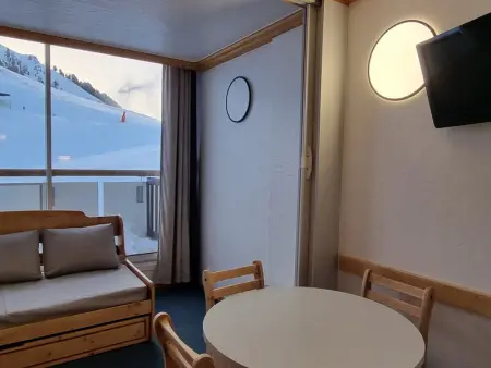 Studio Divisible Ski aux Pieds avec Balcon à Aime 2000 - Photo 1