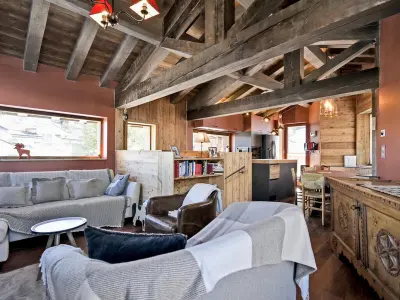 Chalet à Courchevel 1850, Chalet moderne 4 chambres en suite, proche des pistes à Courchevel 1850 - L853695