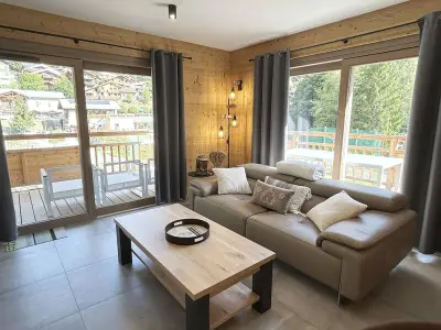 Appartement à Champagny en Vanoise, Appartement cosy 2 chambres + coin montagne, balcon ensoleillé, parking, WiFi - L898822