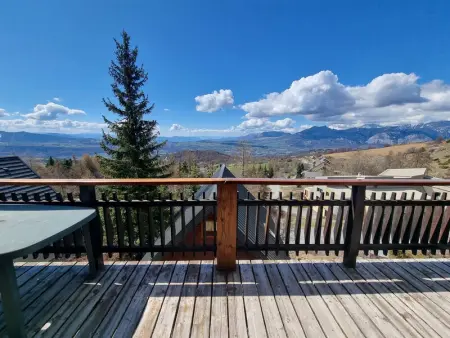 Chalet cosy 6 pers. à Saint-Michel-de-Chaillol - balcon sud, 3 chambres, animaux admis - Photo 10