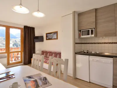 Appartement à Belle Plagne, Appartement rénové 3 pièces, pied des pistes, animaux admis - L964381