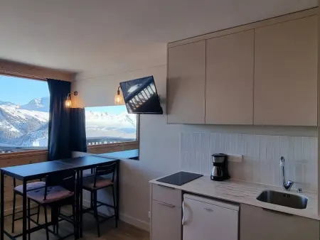 Studio Cabine au pied des pistes - Mont-Blanc - Animaux admis - Photo 2