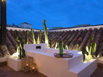 Appartement à Málaga, Penthouse avec terrasse, clim, Wi-Fi, centre historique de Malaga - L899023