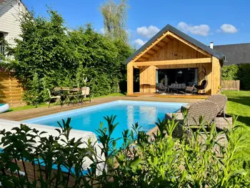 Casa rural en Quincampoix,Gîte de Charme avec Piscine Chauffée, Spa et Jardin à Quincampoix FR-1-441-733 N°854046