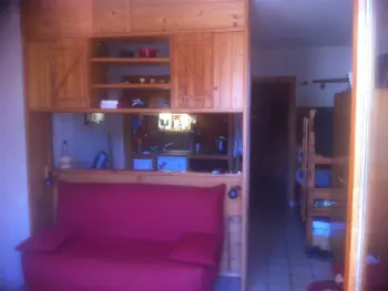 Appartement à Valloire, Charmant studio cabine 4 pers avec balcon exposé Sud, proche pistes et piscine FR-1-263-143 N°970714